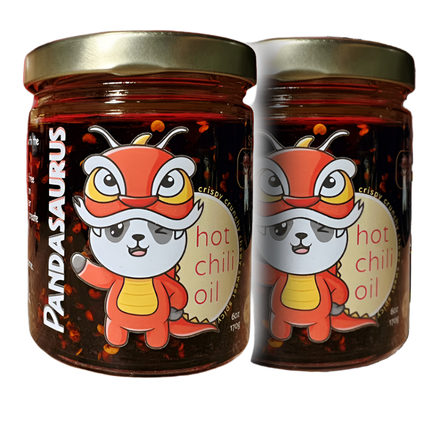 Pandasaurus Hot Chili Oil 2 Pack